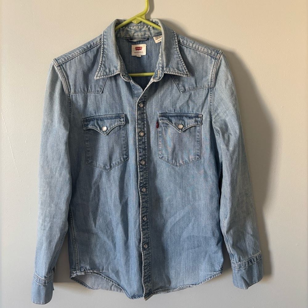 Levi’s Western Denim Work Shirt 100% cotton XS